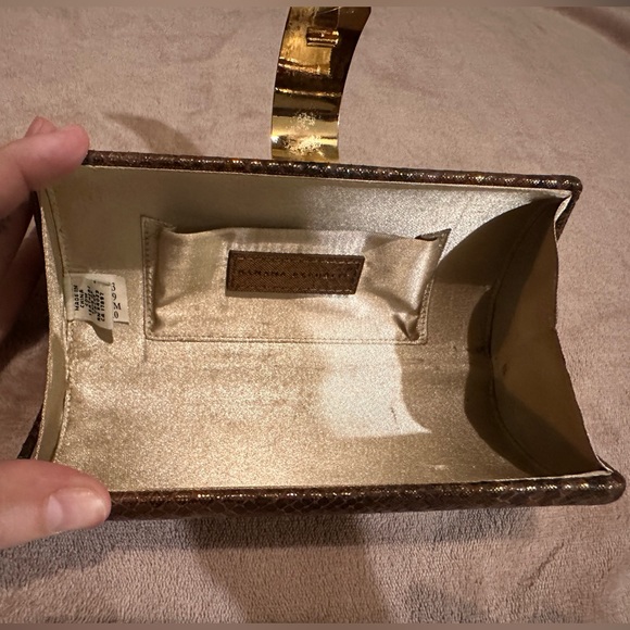 Bronze Banana Republic Clutch - Picture 4 of 5
